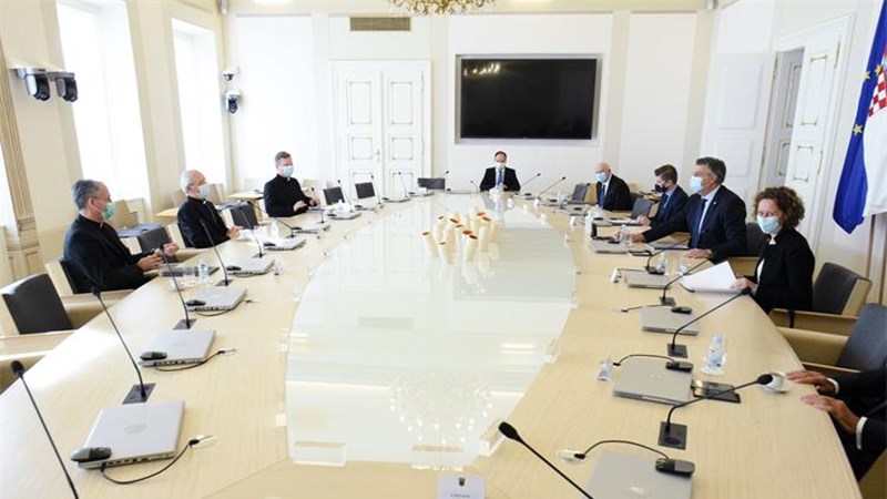 Plenković s predstavnicima Hrvatske biskupske konferencije